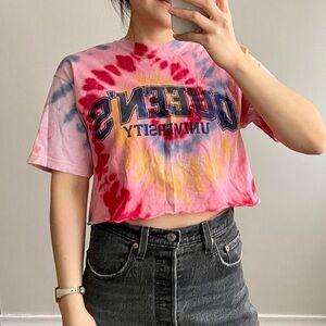 Tie-Dye Women's Crop Top